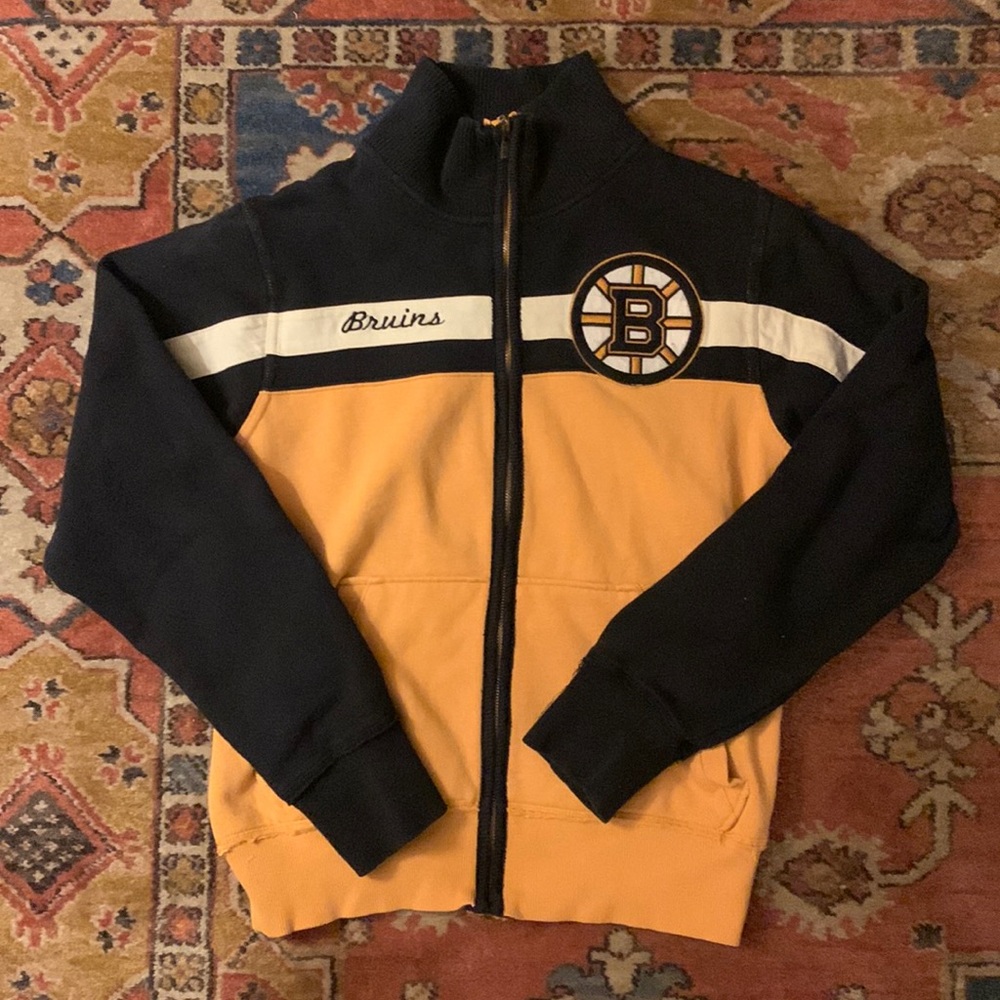 🐻Old Time Hockey Bruins Zip-up Sweatshirt🐻